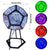 Ledsen™ ArtLight - Oändlig Dodekaeder Färg Konst Ljus