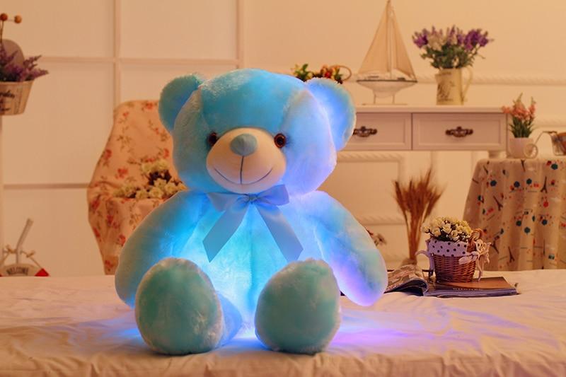 Sebutik™ GlowTeddy Ljus upp LED teddybjörn