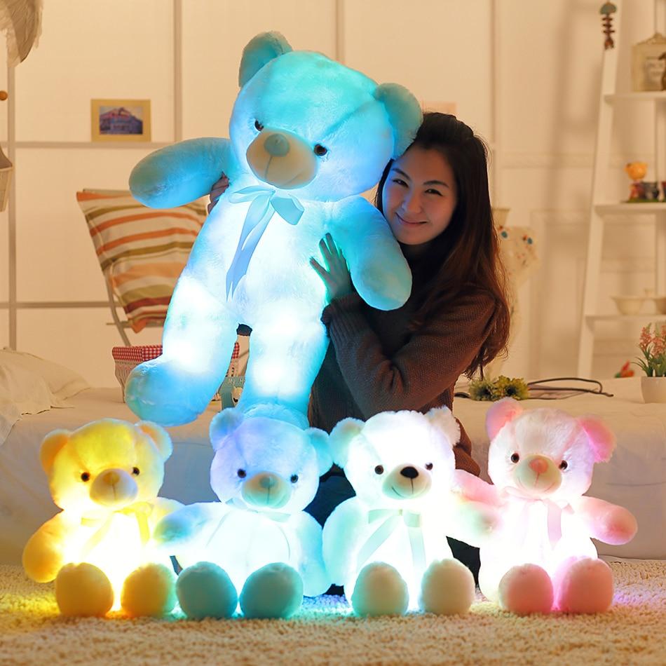 Sebutik™ GlowTeddy Ljus upp LED teddybjörn