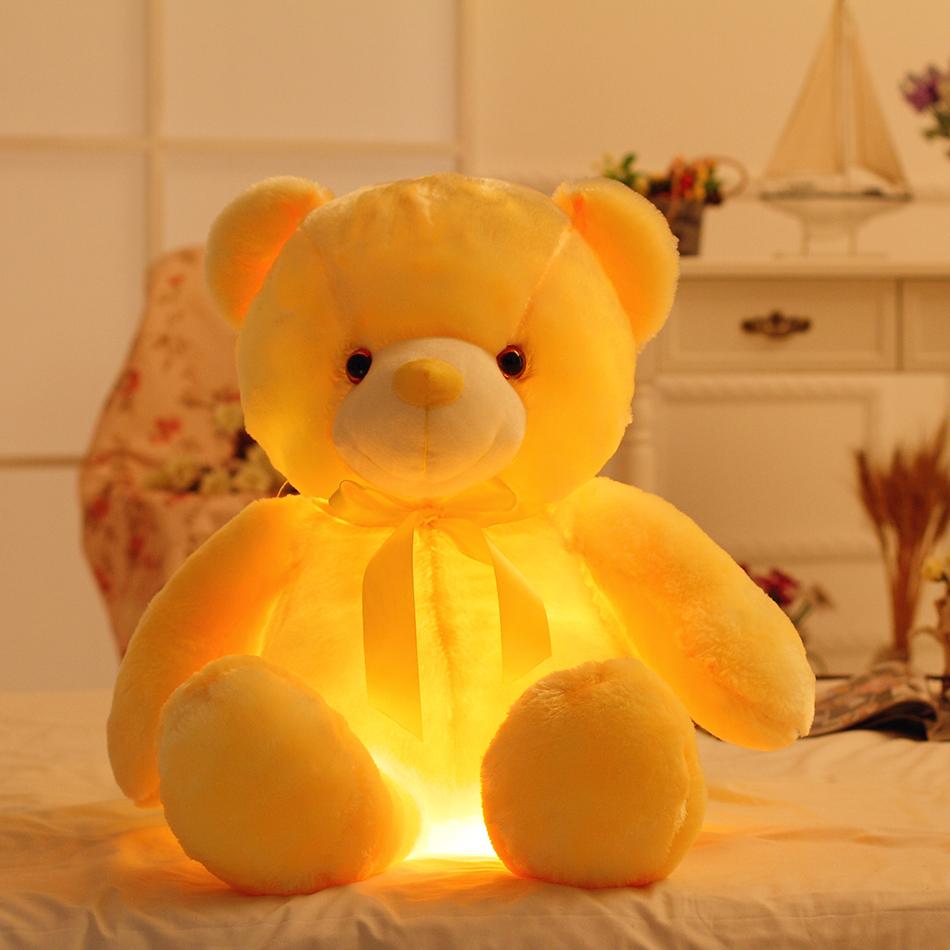 Sebutik™ GlowTeddy Ljus upp LED teddybjörn